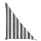 Sun Shade Sail 4 x 5 x 6.8 m HDPE