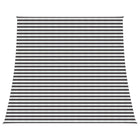 Sun Shade Sail Anthracite and White 4 / 5 x 4 m HDPE