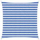 Sun Shade Sail Blue and White 2 x 2 m HDPE
