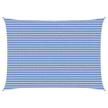 Zonneschaduwzeil Blauw en Wit 5 x 8 m HDPE