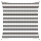 Sun Shade Sail Light Grey and White. 6 x 6 m HDPE