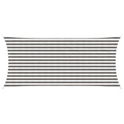 Zonneschermzeil 2 x 4,5 m HDPE lichtgrijs wit