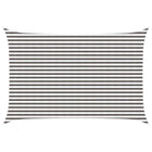 Sun shade sail Light grey and white. 3 x 4 m HDPE