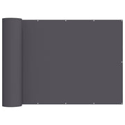 Balkon privacy scherm 200x200 cm antraciet polyester