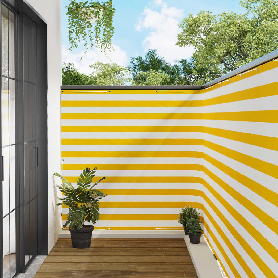 Balkon Privacy Scherm 150 x 200 cm Stof met PU-coating