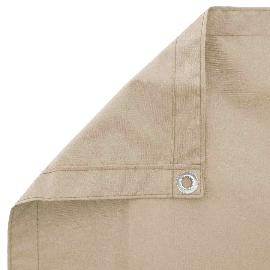 Balkon Privacy Scherm 200 x 300 cm Stof met PU-coating Beige