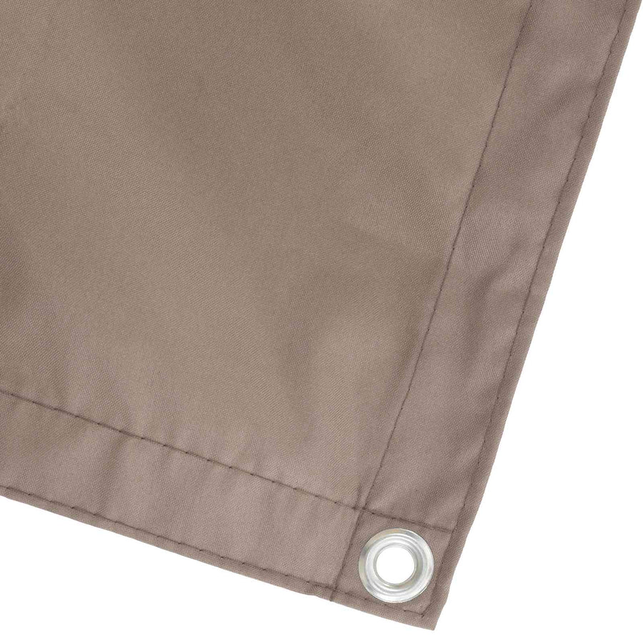 Balkon Privacy Scherm 200 x 700 cm Stof met PU-coating Taupe