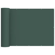 Balkonscherm 200x200 cm donkergroen polyester