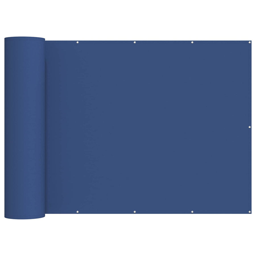 Balkon Privacy Scherm 150 x 800 cm Stof met PU-coating Blauw