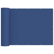 Balkonscherm 180x800 cm blauw polyester