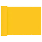 Balcony Privacy Screen 200 x 300 cm Fabric with PU Coating Yellow