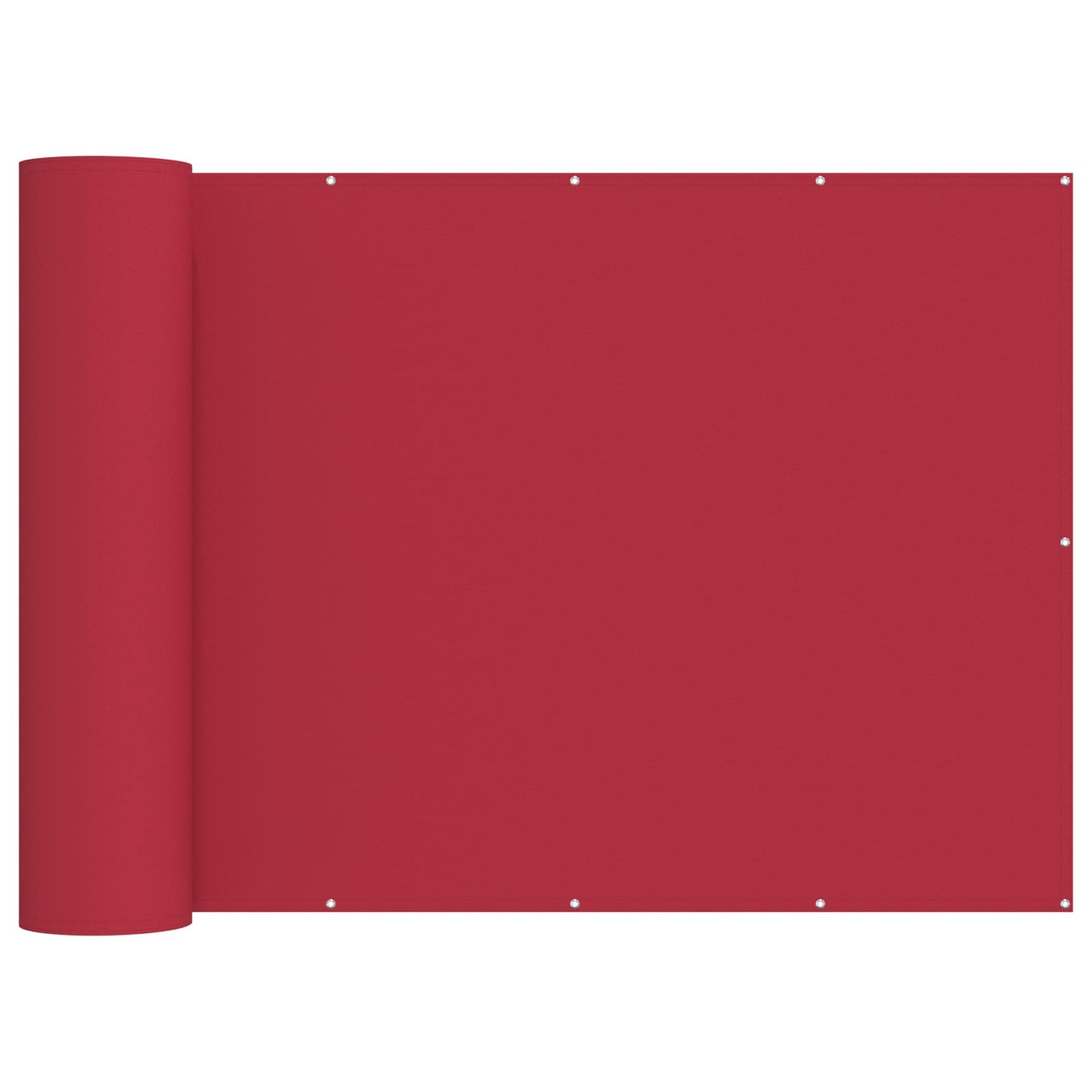 Balkon Privacy Scherm 180 x 800 cm Stof met PU-coating Rood