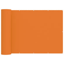 Balkon Privacy Scherm 200 x 400 cm Stof met PU-coating Oranje