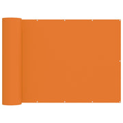 Balkon privacy scherm 500x200 cm oranje polyester
