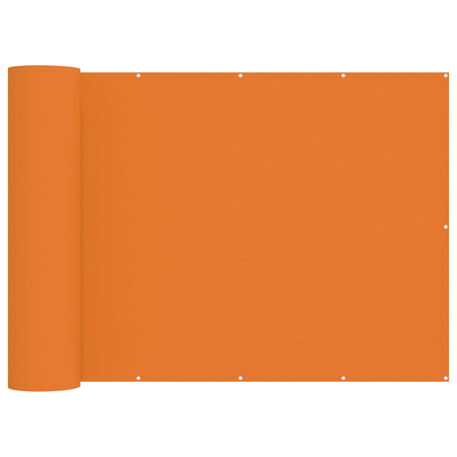 Balkon Privacy Scherm 200 x 700 cm Stof met PU-coating Oranje