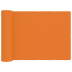 Balcony Privacy Screen 200 x 1000 cm Fabric with PU Coating Orange