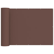 Balkon Privacy Scherm 200 x 300 cm Stof met PU-coating Bruin