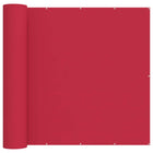 Balkonscherm 300x180 cm bordeauxrood polyester