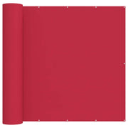 Balkonscherm 1000x200 cm polyester bordeauxrood