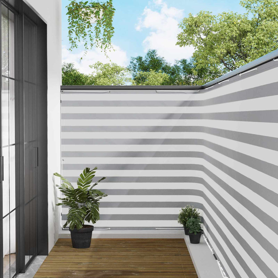 Balkon Privacy Scherm 150 x 800 cm Stof met PU-coating