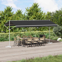 Vrijstaande luifel Antracietkleurig 5 x 3 m Polyester