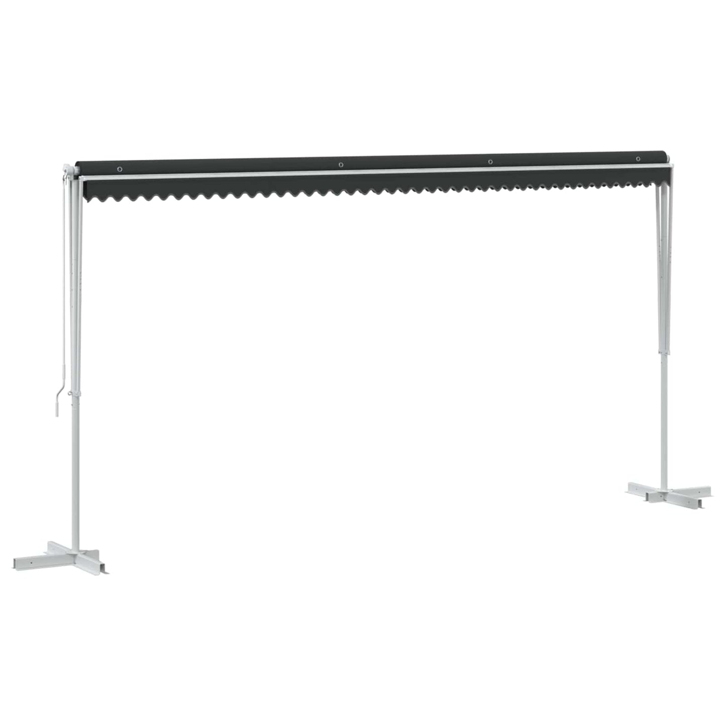 Vrijstaande luifel Antracietkleurig 5 x 3 m Polyester