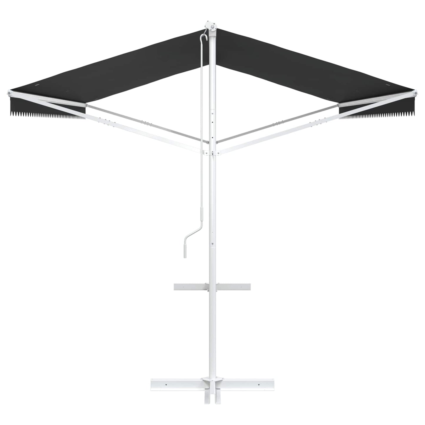Vrijstaande luifel Antracietkleurig 5 x 3 m Polyester