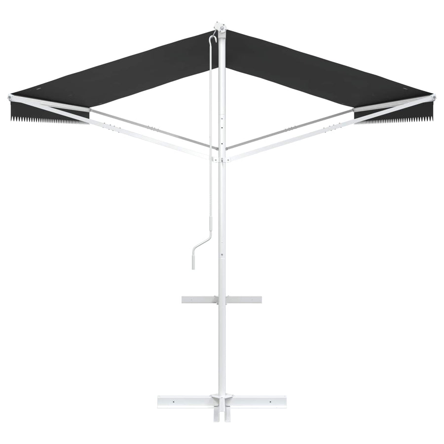 Vrijstaande luifel Antracietkleurig 5 x 3 m Polyester
