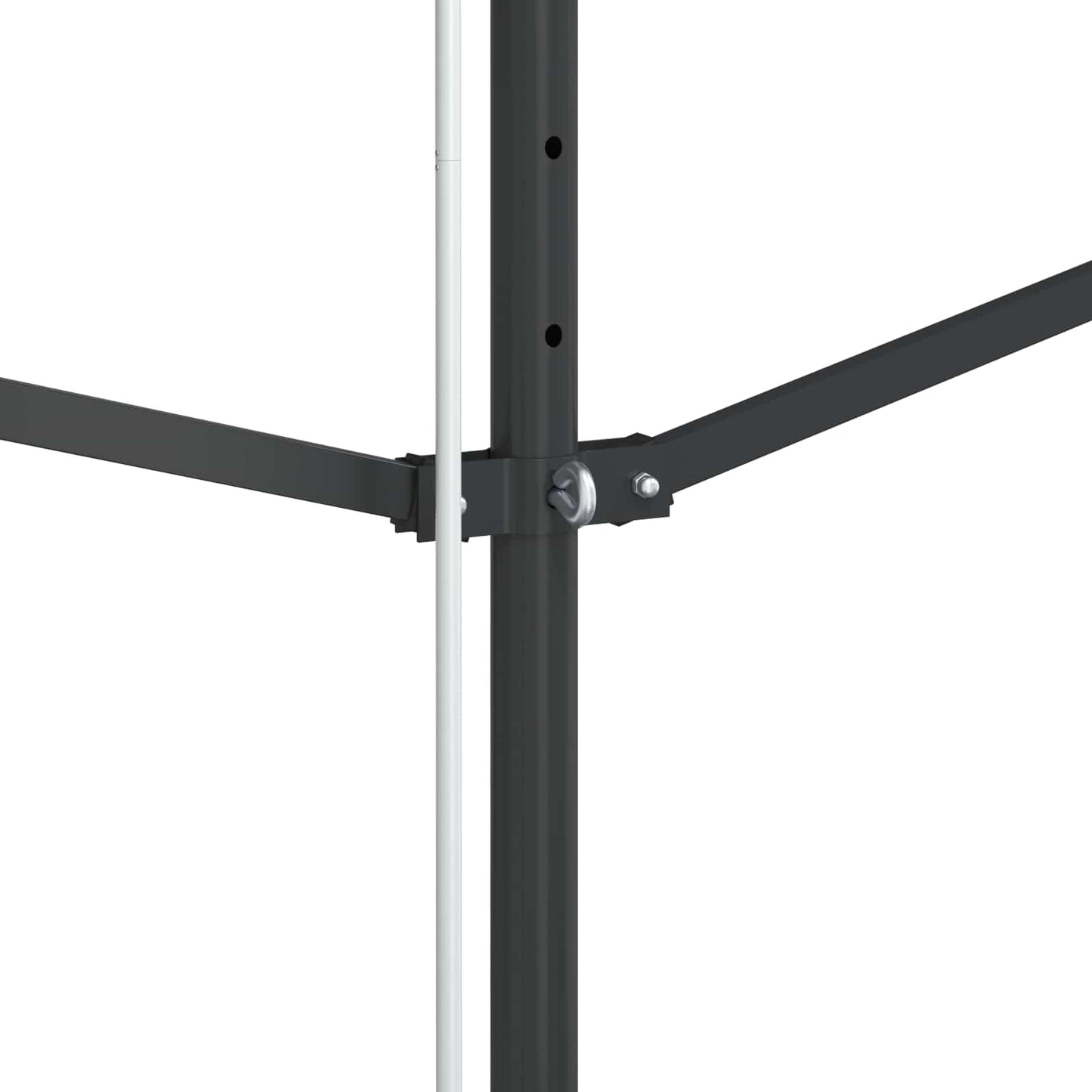 Vrijstaande luifel Grijs 3 x 3 m Polyester