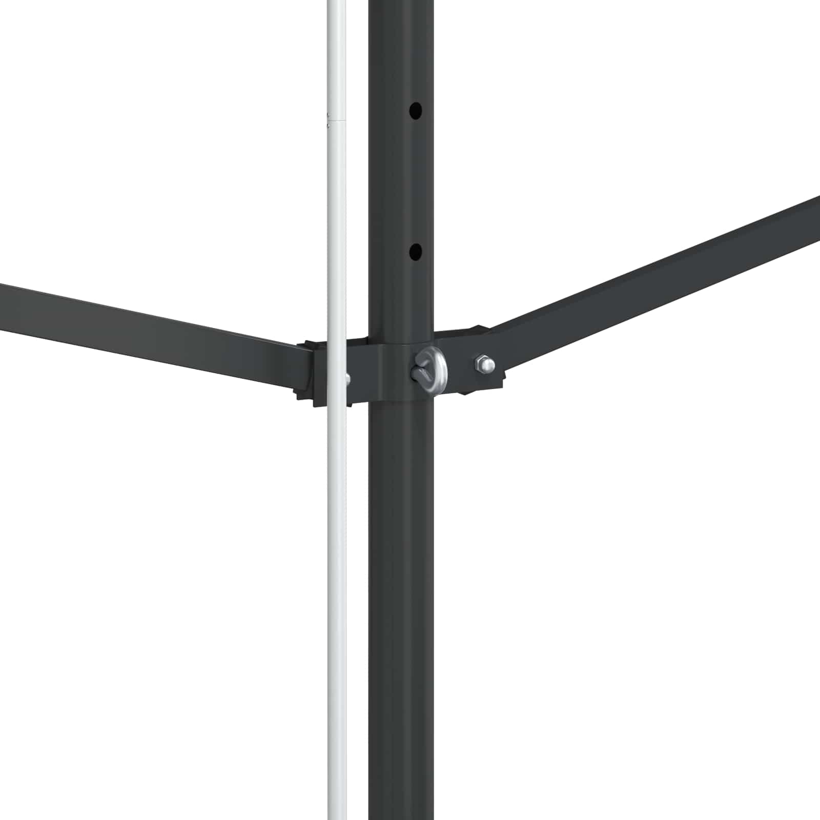 Vrijstaande luifel Grijs 3 x 3 m Polyester