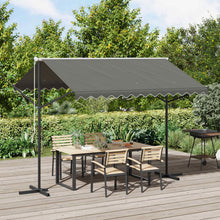 Vrijstaande luifel Grijs 3 x 3 m Polyester