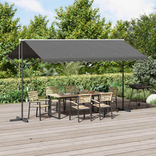 Vrijstaande luifel Grijs 4 × 3 m Polyester