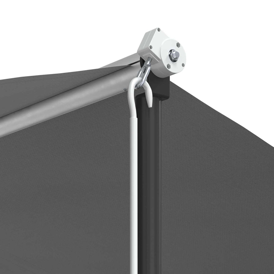 Vrijstaande luifel Grijs 5 x 3 m Polyester