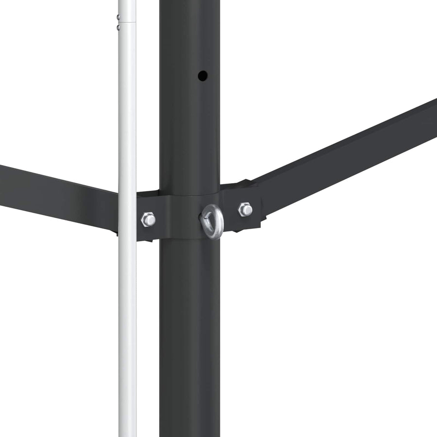 Vrijstaande luifel Grijs 5 x 3 m Polyester