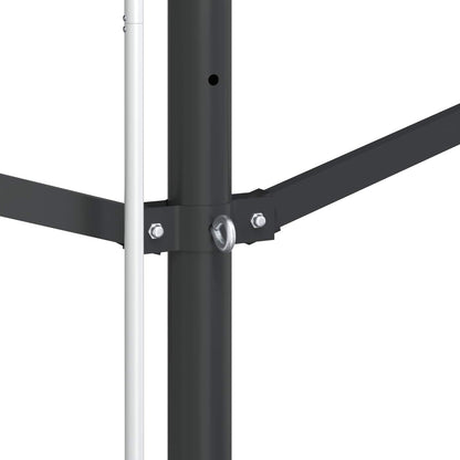 Vrijstaande luifel Grijs 6 x 3 m Polyester