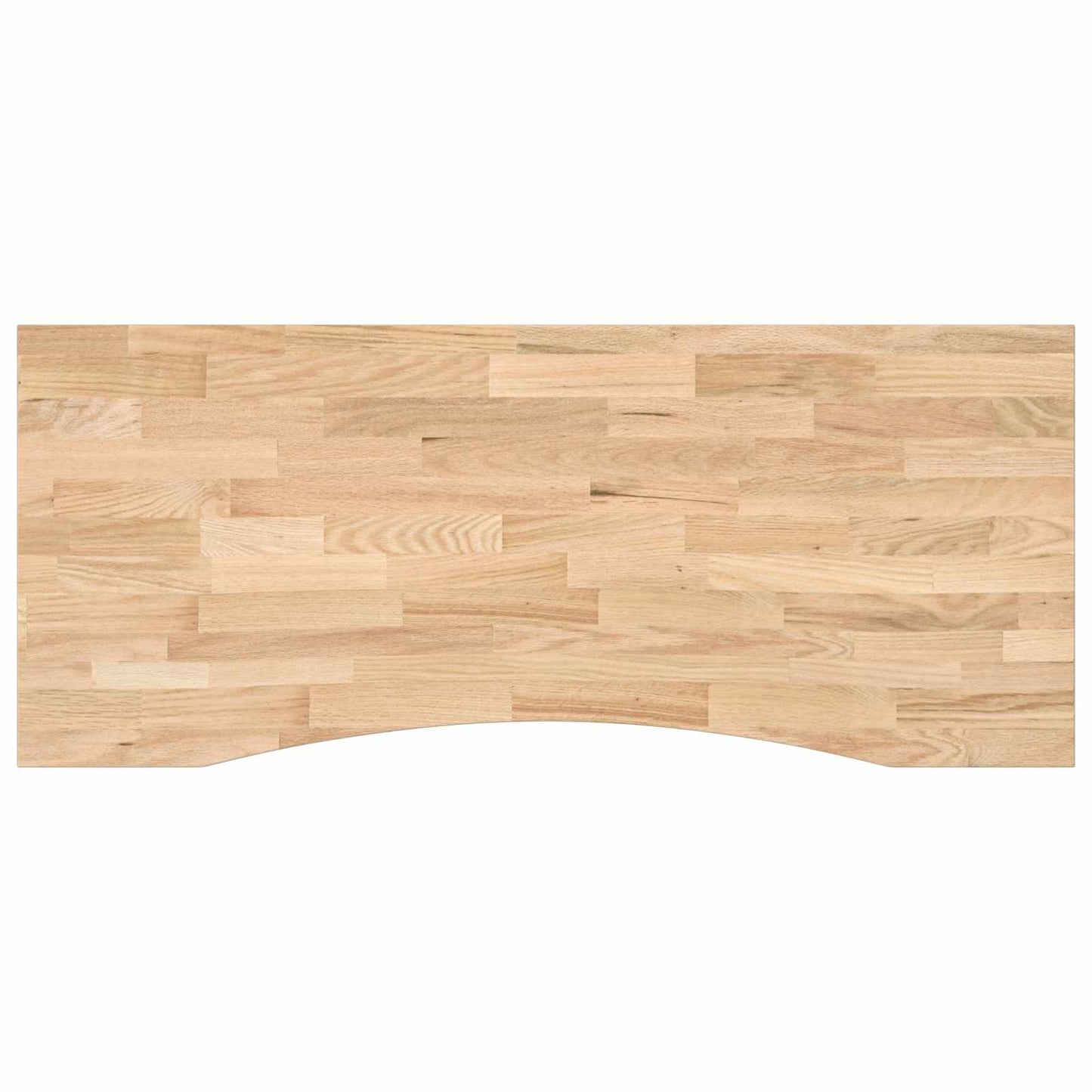 Bureau Wit en Natuurlijk 120 x 60 cm Massief Eikenhout