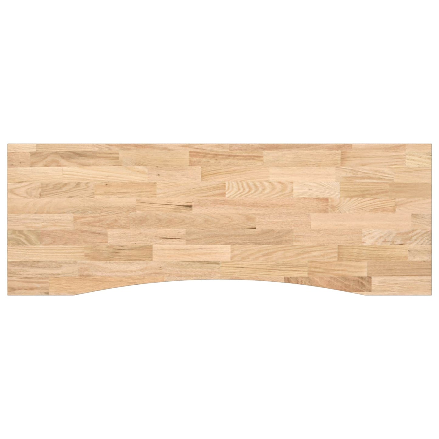 Bureau Wit en Natuurlijk 140 x 60 cm Massief Eikenhout