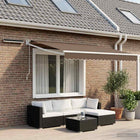 Uittrekbaar zonnescherm elektrisch 3x2 m taupe