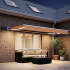 Luifel 3,5 x 2,5 m zand met LED