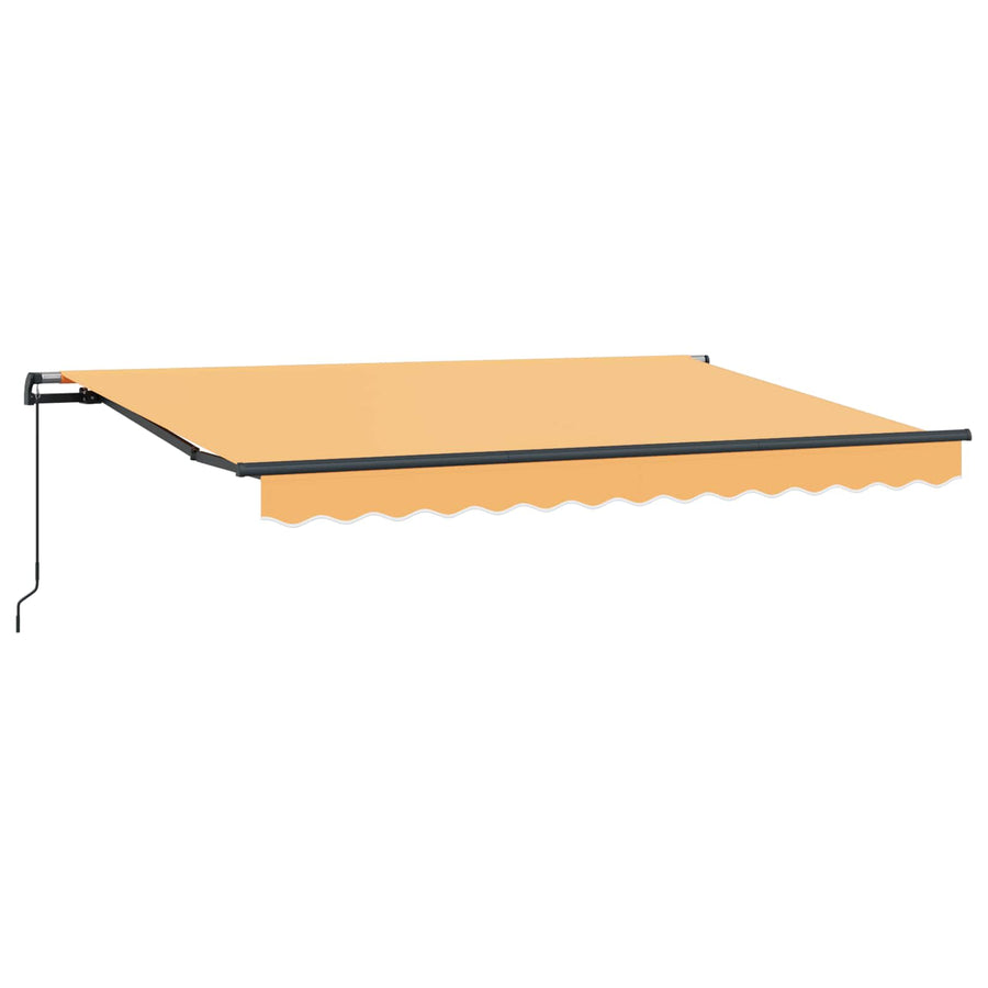 Inklapbaar Zonnescherm Zand 2,5 x 2 m Stof