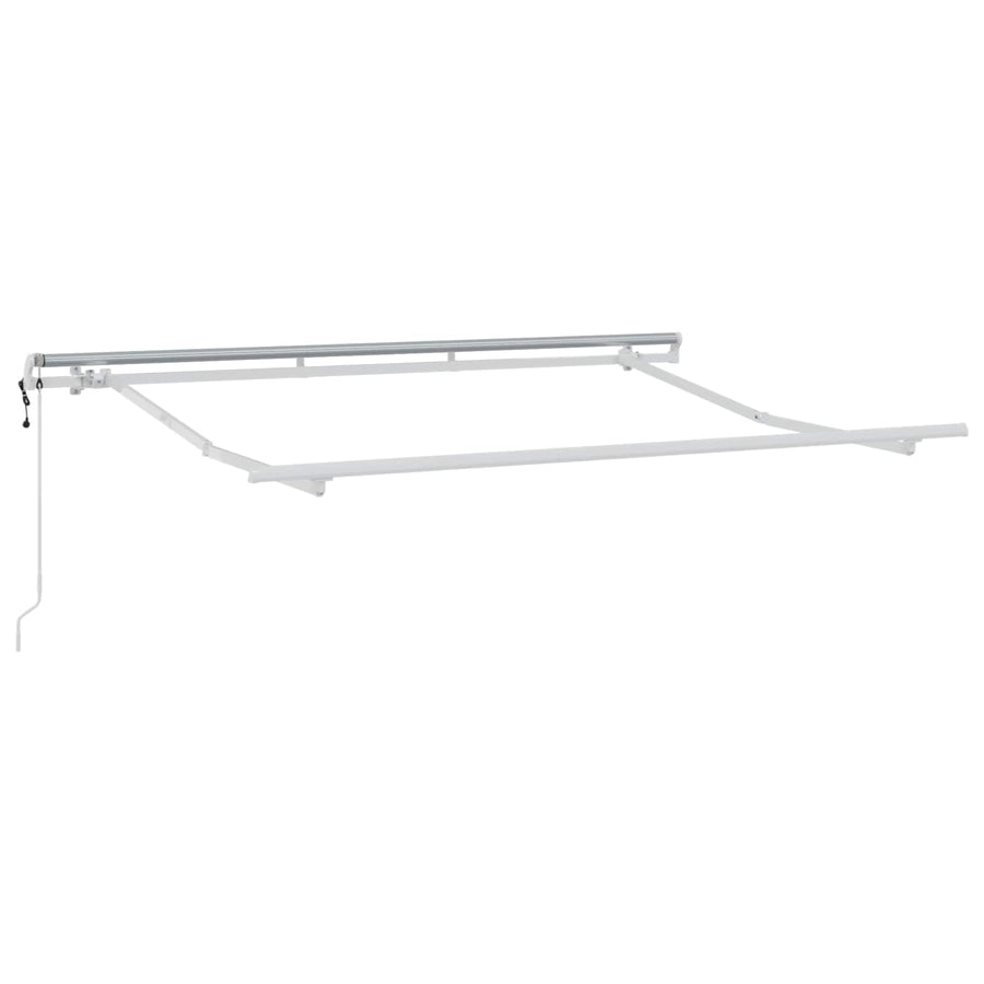 Uitschuifbare luifel Taupe 300 x 250 cm Stof en Aluminium