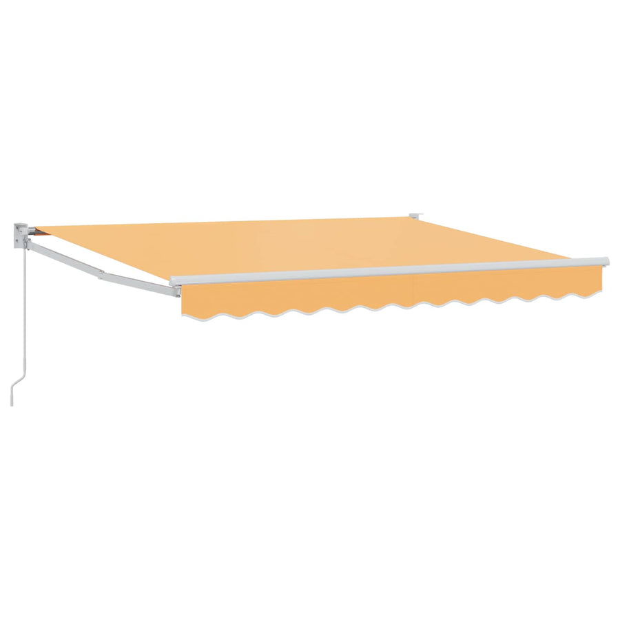 Uitschuifbare luifel Zand 3 x 2,5 m 100% Polyester en Aluminium