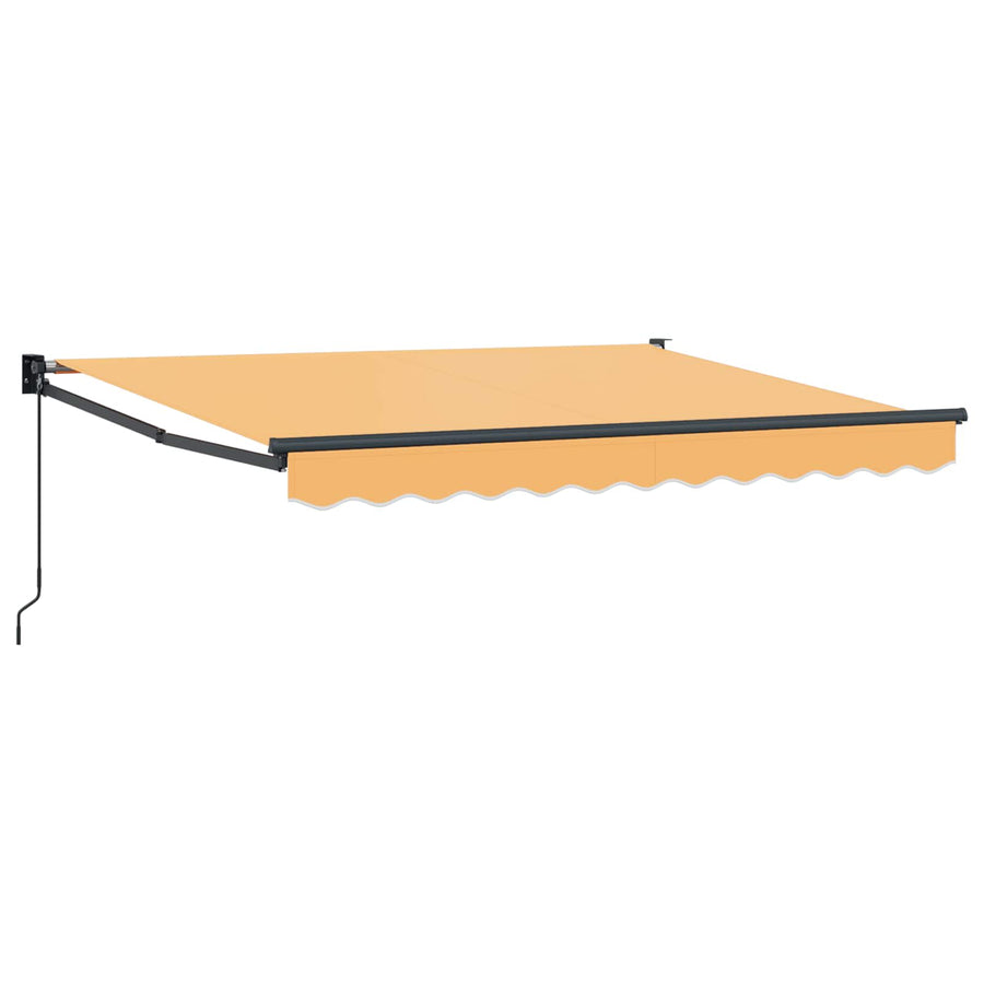 Uitschuifbare luifel Zand 3 x 2,5 m 100% Polyester en Aluminium