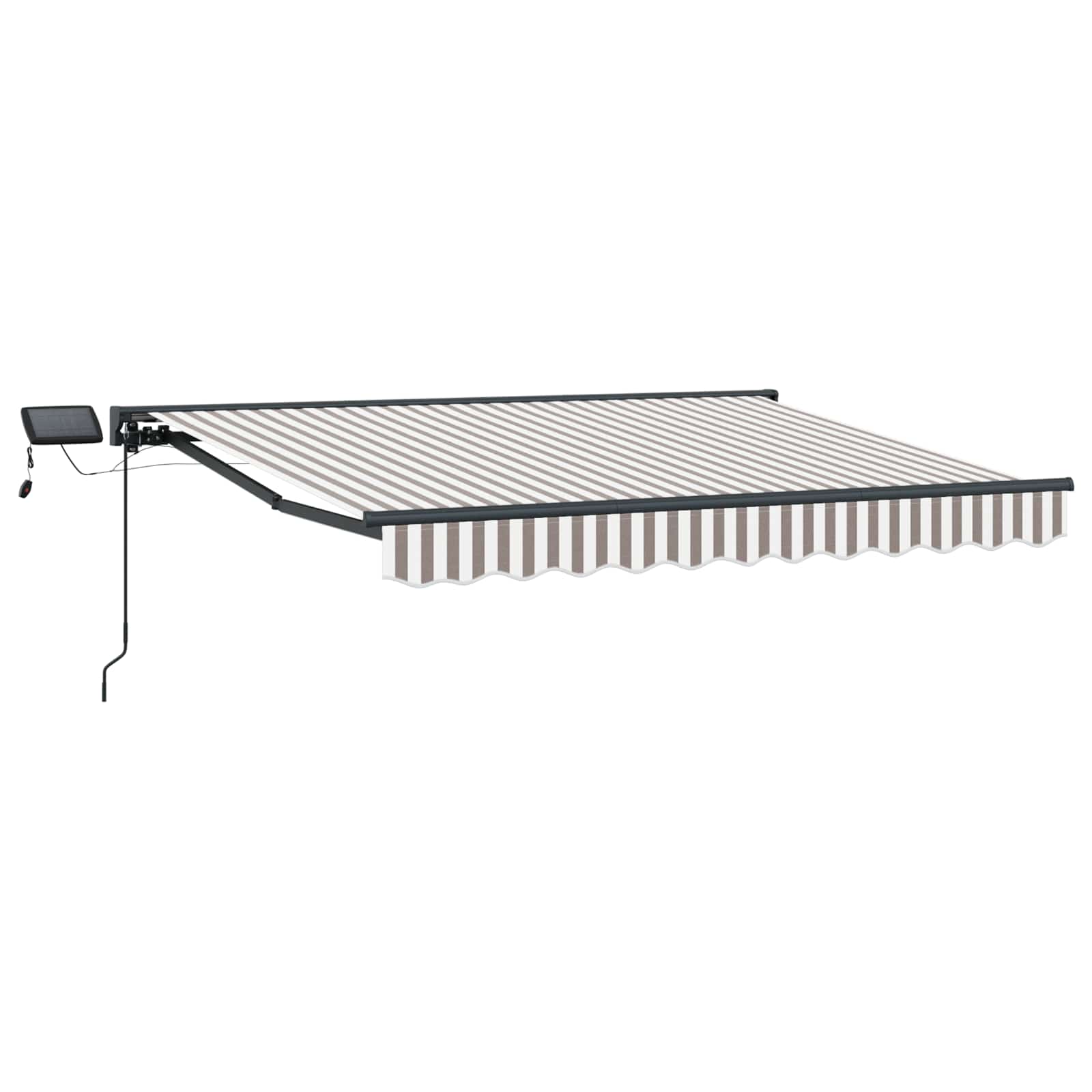 Handmatige Luifelhouder met LED's 3,5 x 2,5 m