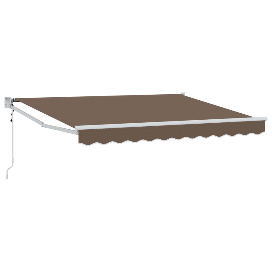 Markies Taupe 4 × 3 m Polyester en Metaal