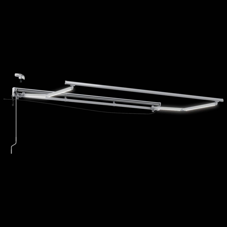 Elektrisch Uittrekbaar Zonnescherm Taupe 4 × 3 m
