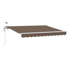 Luifeldoek Taupe 400 × 350 cm Polyester