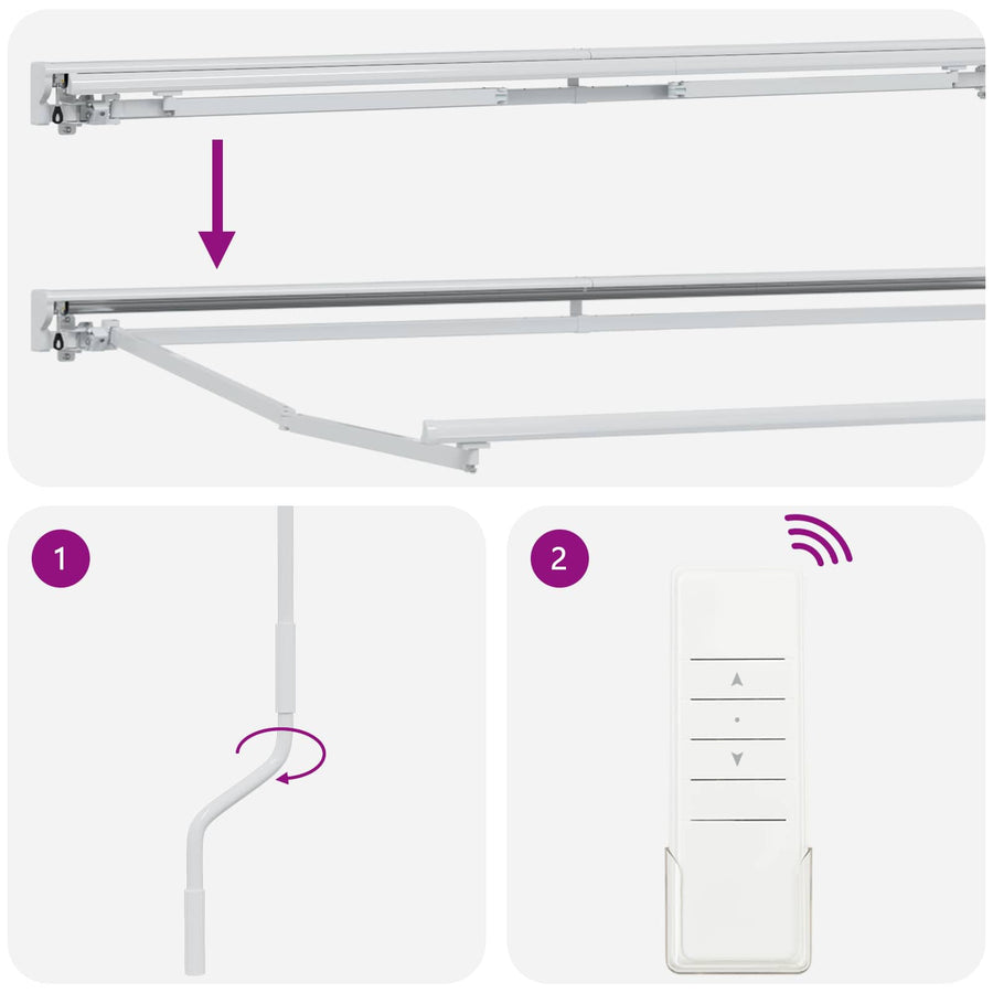 Elektrisch Uittrekbaar Zonnescherm Taupe 4,5 × 3 m