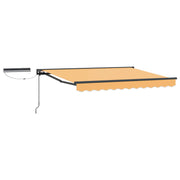Elektrisch zonnescherm 4,5 x 3,5 m zand