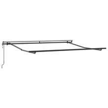 Uitschuifbare luifel Zand 600 × 300 cm Stof en Aluminium